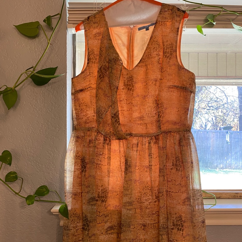 Antonio Melani Snakeskin Dress
